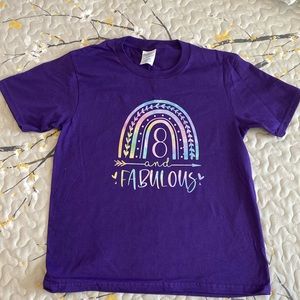 8 and Fabulous Kids T-Shirt